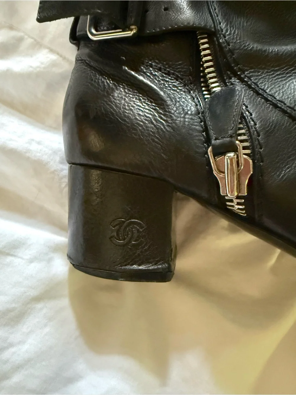 Vintage Chanel boots